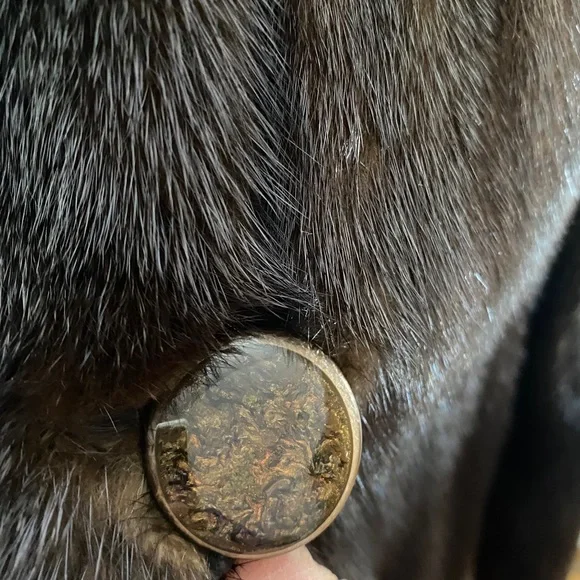 GENUINE MINK Coat Swing Coat Driving Coat - Picture 8 of 12